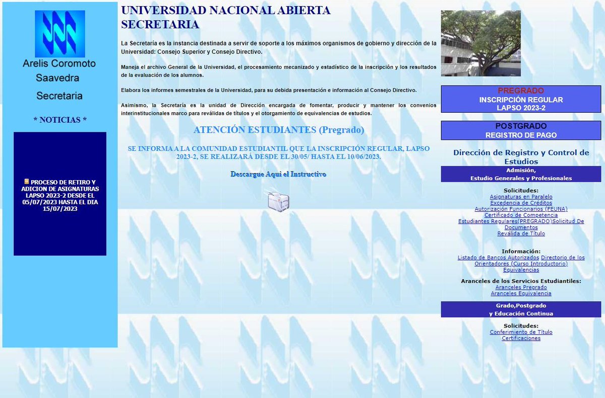 Proceso de retiro y adición de asignaturas 2023-2: 05/07/2023 al 15/07/2023