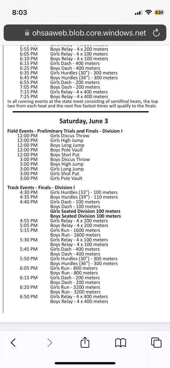 OOHSTandF's tweet photo. Come out and support the state qualifying Pioneers Friday and Saturday at Jesse Owens stadium at OSU! Tickets at https://t.co/eXSzmdjydc https://t.co/LscMicrYZZ