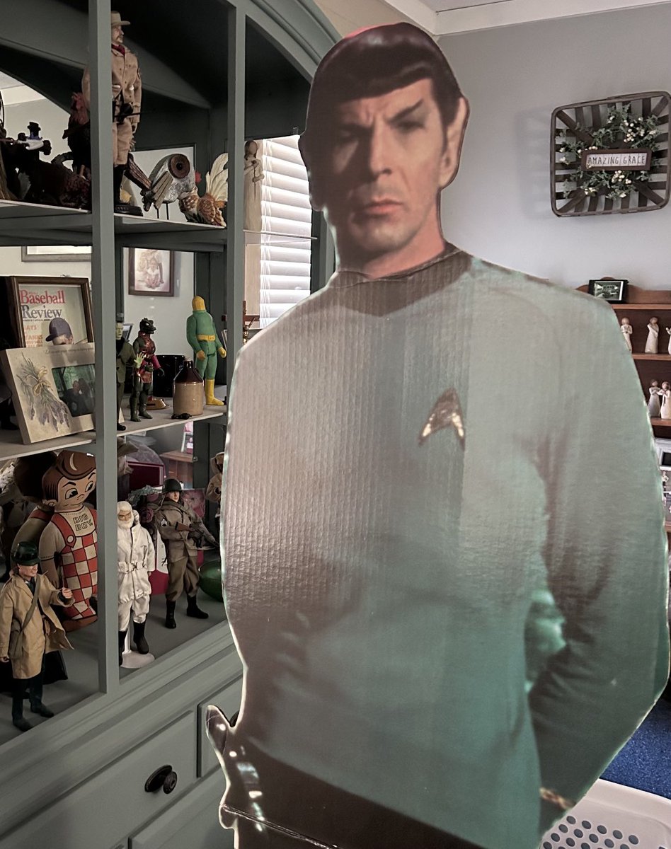 #LiveLongAndProsper - I snagged #Spock today at a local Antique Market. #StarTrekSNW #StarTrekLegacy #StarTrekTOS