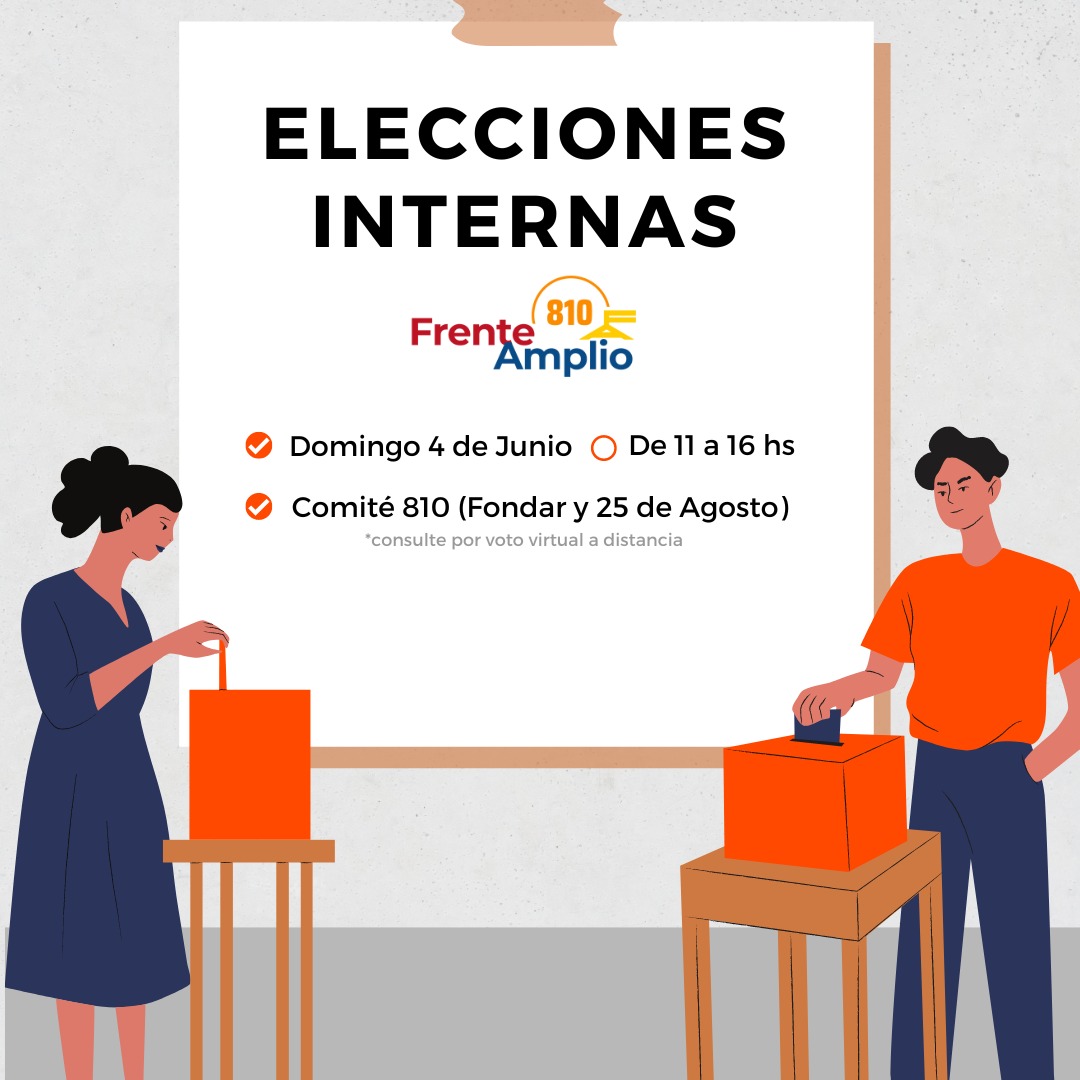 El domingo se renueva la 810, si estás en Trinidad vas al local de Fondar y 25, sino lo haces en forma virtual desde nuestras redes, dale participá es tu momento de ser parte de la 810. m.facebook.com/story.php?stor…