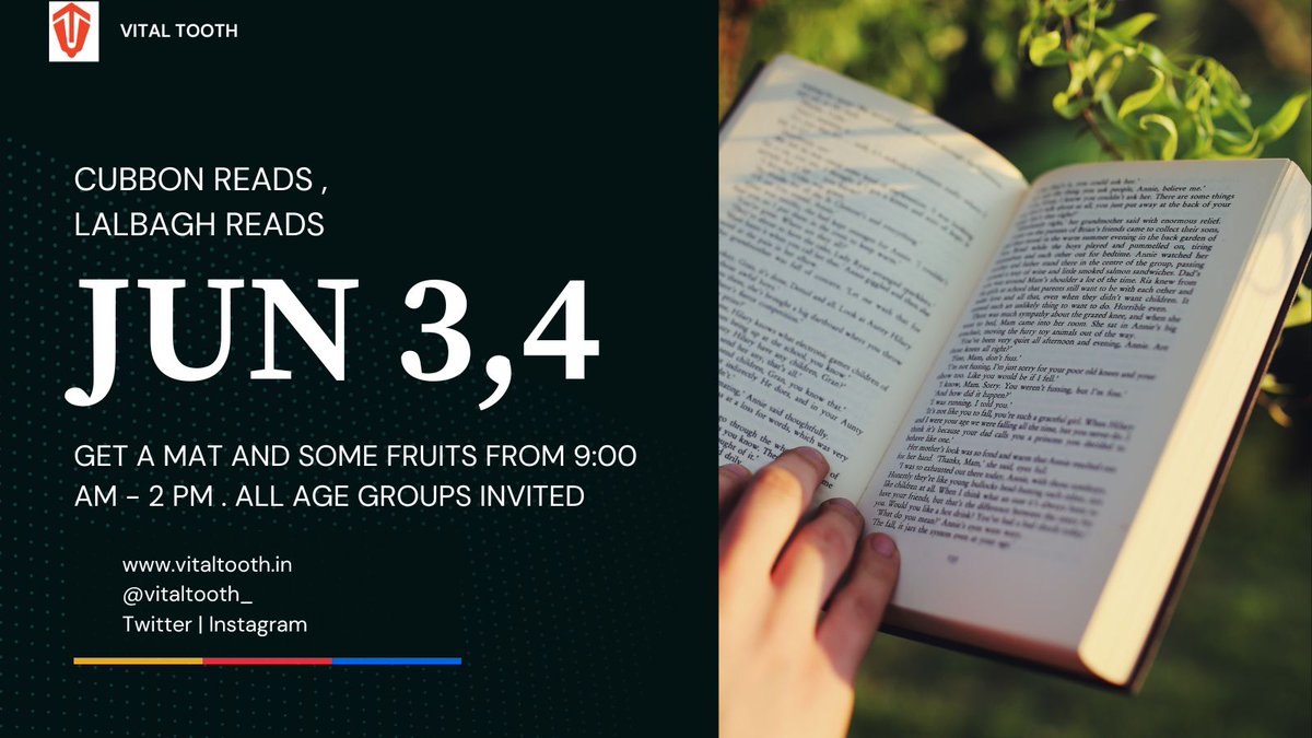 <a href="/cubbonreads/">Cubbon Reads</a> Wow!! 

Lalbagh reads will do to , who can not make it to the cubbon! 

If you happen to be around Cubbon , Lalbagh  come and grab a book and some fruits. 

Soak in the sun for extra Vit D for strong bones and cognitive abilities 
<a href="/cubbonreads/">Cubbon Reads</a> <a href="/lalbaghreads/">Lalbagh Reads</a>