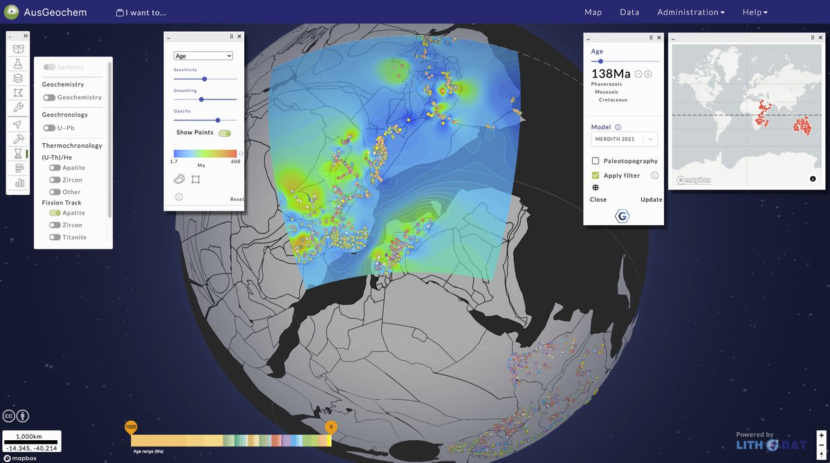 AusGeochem Data Platform (@ausgeochem) on Twitter photo In a new publication out in <a href="/SciReports/">Scientific Reports</a>, @AuscopeGeochem's <a href="/DrSamuelCBoone/">Samuel C Boone</a> and co. present a new set of AusGeochem tools for interpreting thermochronology data in their 4D (3D through time) geological, topographic and paleo-tectonic contexts.
nature.com/articles/s4159…
#NCRISimpact In a new publication out in <a href="/SciReports/">Scientific Reports</a>, @AuscopeGeochem's <a href="/DrSamuelCBoone/">Samuel C Boone</a> and co. present a new set of AusGeochem tools for interpreting thermochronology data in their 4D (3D through time) geological, topographic and paleo-tectonic contexts.
nature.com/articles/s4159…
#NCRISimpact