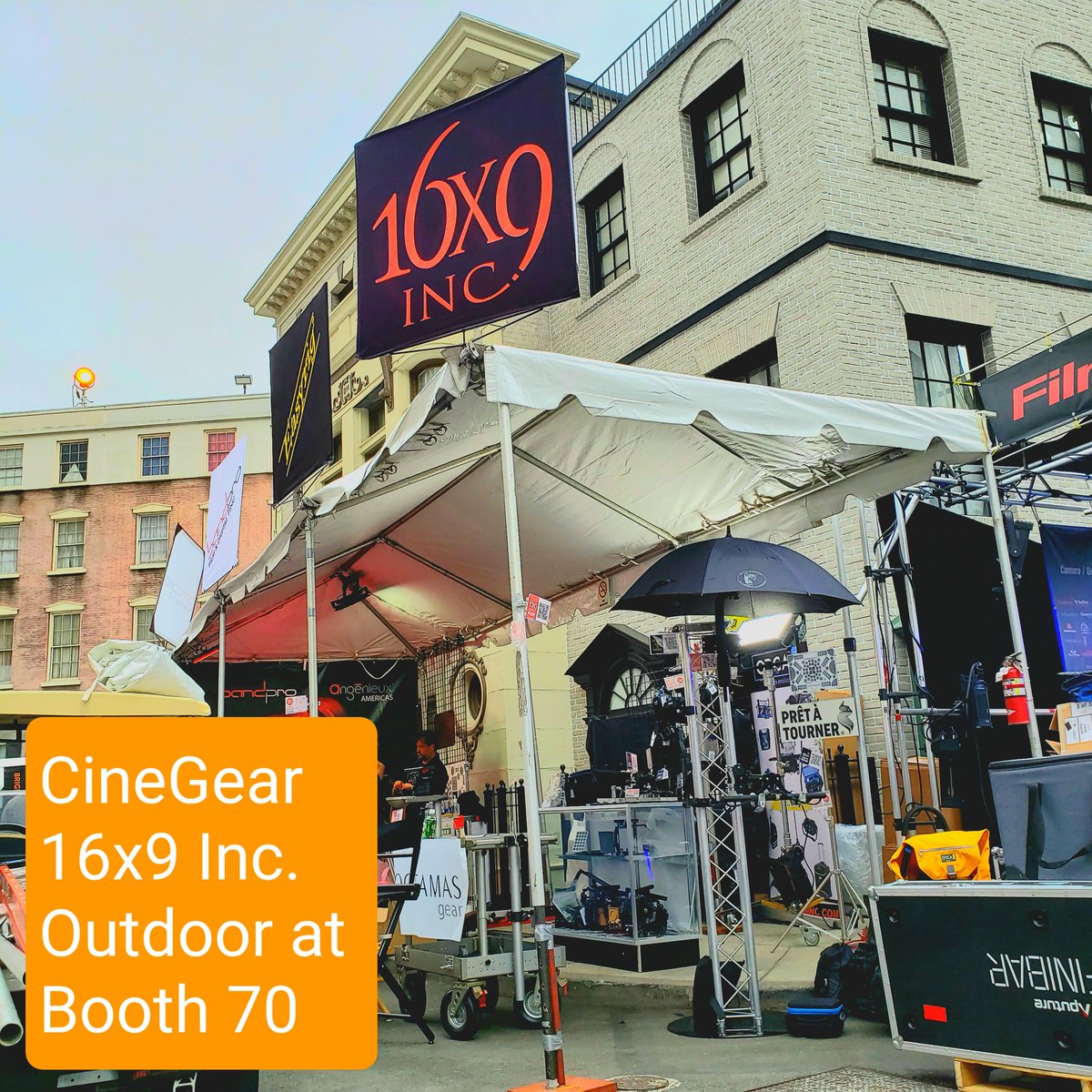 #16x9Inc is ready for #2023cinegearexpola exhibits tomorrow!
Join us during the Exhibit Dates of June 2 - 3, 2023
The Studios at Paramount
We will be on the NY Streets - Outdoor at Booth 70  #easyrig #nogaarms #prêtàtourner #flowcine #orcabags #movcam #orcadslr #OCTAMASGear