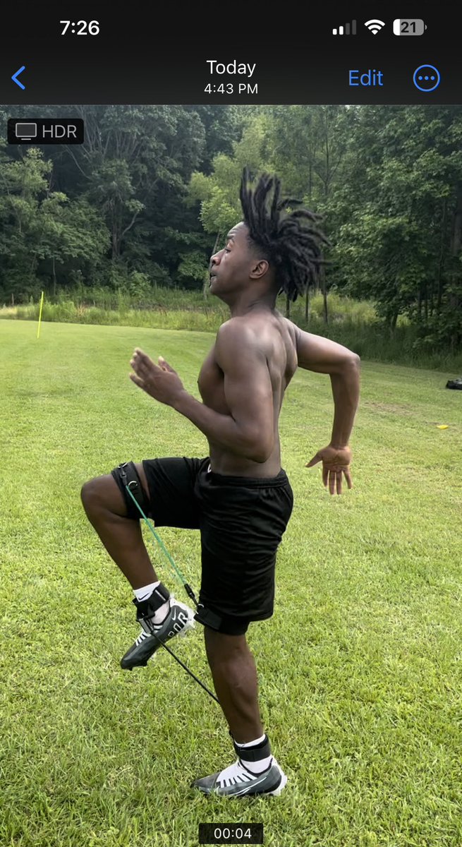 Pushing them harder than they’ve ever been pushed. The improvement in their leg strength is remarkable.