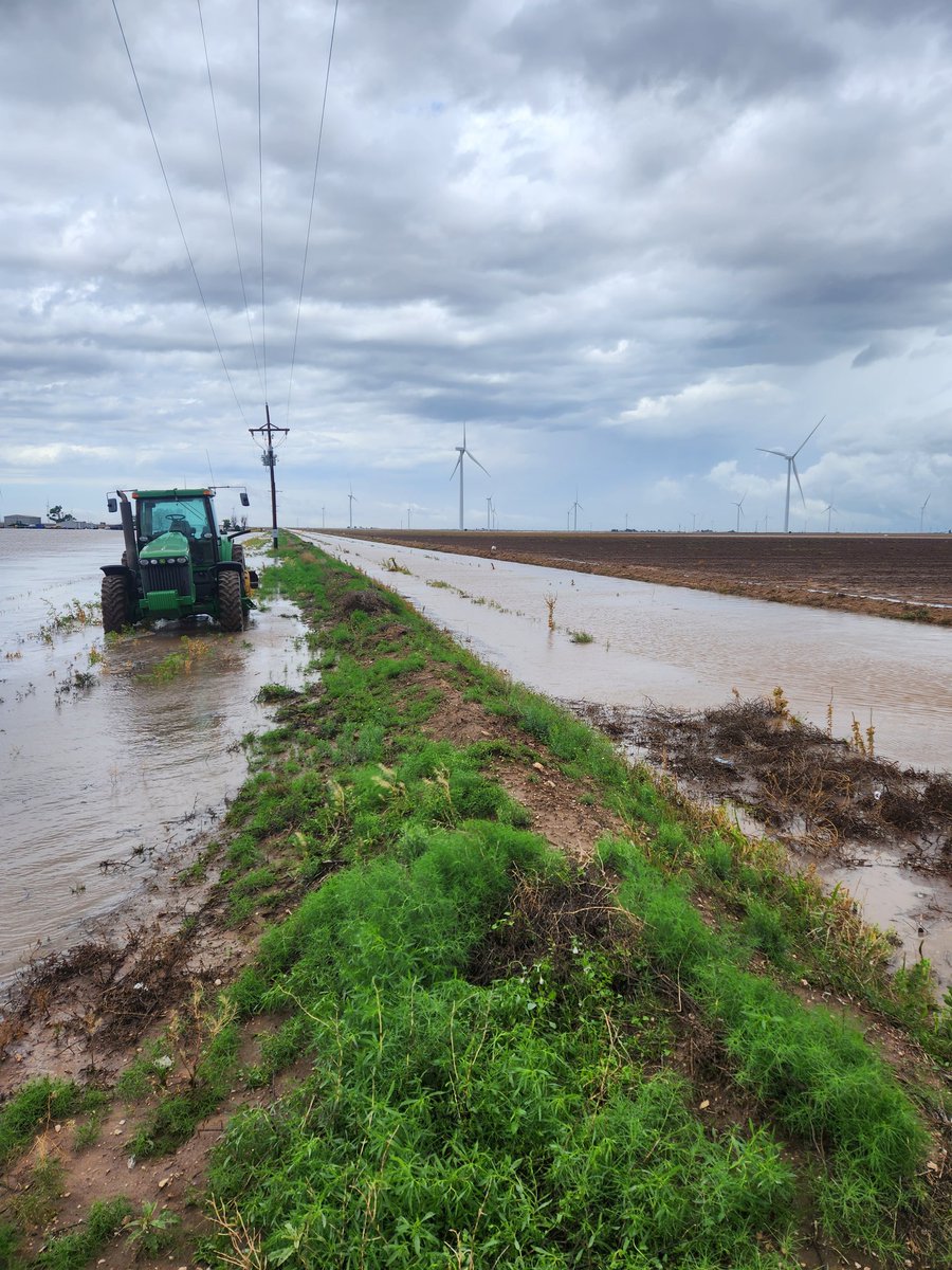 9" of rain in the last 10 days
3.8" just today