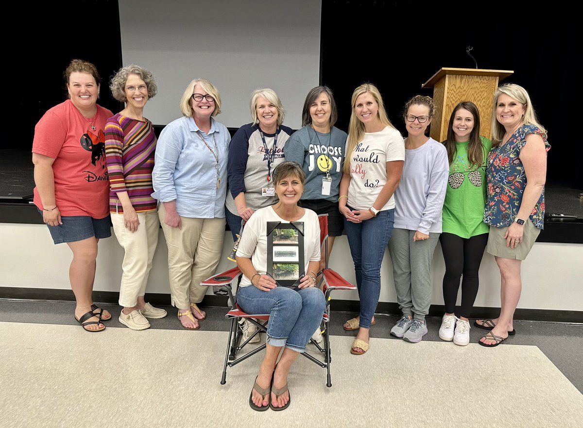 Celebrating the amazing 33 year career of our very own Toni Carson today. PVMS has been blessed to be a part of the last 17. Thank you for the time, energy, and love that you have poured into our families and community. Happy retirement!
