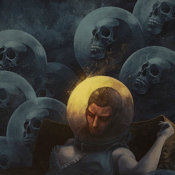 The Moon Breath By Luca Merli
#SkullandBones #moon #gothic #scifiart