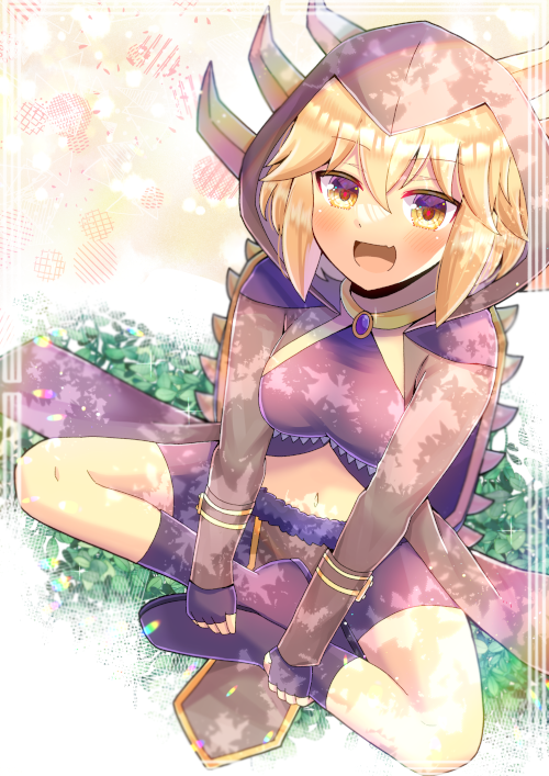 「にゃんギラス()さんのOC、美柳明日さんを描かせて頂きました!リクエスト有難うご」|ヒヨヨ@skeb募集中のイラスト