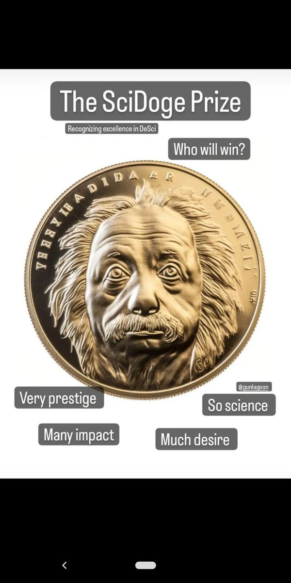 so <a href="/future_folklore/">Joel @ Future Folklore (📡 🛸 👽)</a> won something last night‼️ <a href="/DeSciNYC/">DeSciNYC 🗽</a> #DeSci 🔬🗽