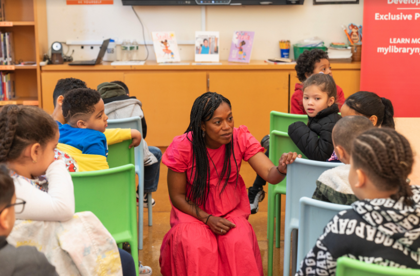 🥰📖🙌🏽Grateful for the opportunity to do my last #schoolreading of the year w/ #NYPL at PS94 in the Bronx! Reading to budding authors &amp; illustrators is truly one of the best parts of this journey. Thanks to <a href="/nypl/">NY Public Library</a> &amp; <a href="/NYPLEducators/">NYPL Center for Educators and Schools</a> for making it happen! #kidlit #futurebestsellers
