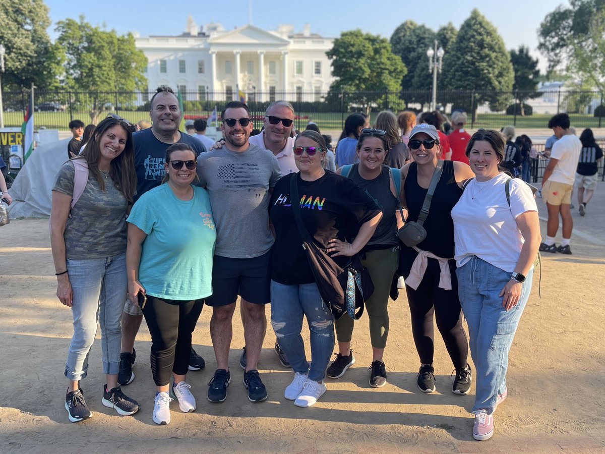 The chaperones are having an amazing time in Washington, DC!