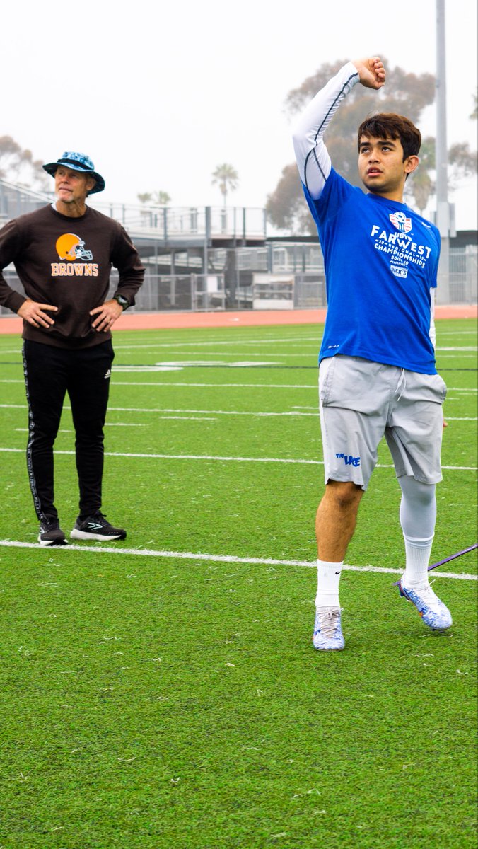 Marco is college camp ready. #CTFStrong