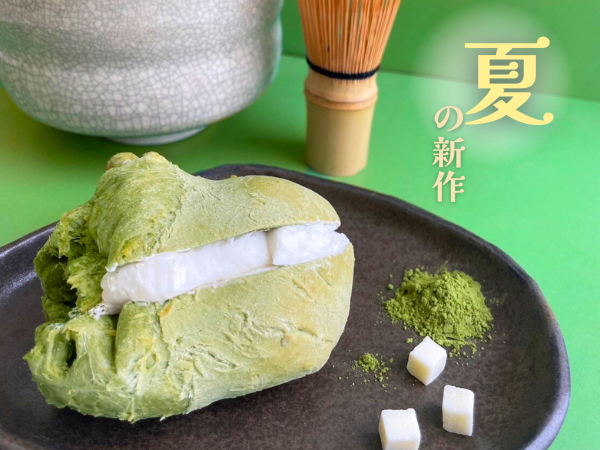 gokayamadofu's tweet photo. 季節限定商品のお知らせ🥰🌈

◎大豆バターサンド抹茶ホワイトチョコ味
宇治産抹茶をふんだんに練り込んだ『豆乳もちもちぱん』にホワイトチョコが入った口どけなめらかな贅沢スイーツ☘️

◎冷製豆乳坦々うどん
濃厚な豆乳ベースのスープに、ふわっと香るごまの風味😊👍ラー油でピリッとアクセントに！ https://t.co/CtMbBFqkic