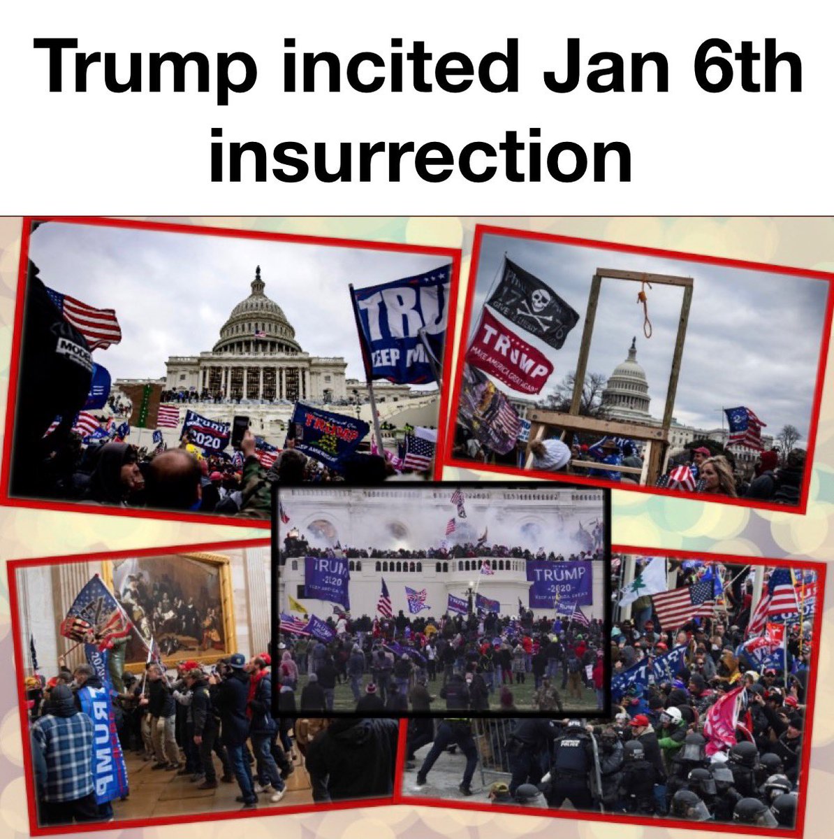 @VernonForGA But first .. some jail time for #trump inciting #insurrection #January6th

latimes.com/politics/story…

to overthrow #democracy and ruin America for our children

Jack Smith #SpecialCounsel reviewing evidence by @January6thCmte #January6thCommittee