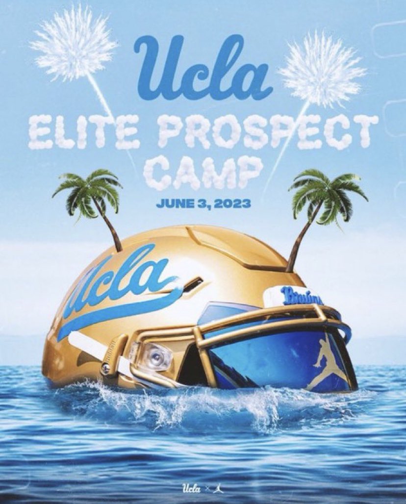 I will be attending the UCLA Elite Prospect Camp 💙💛 !!