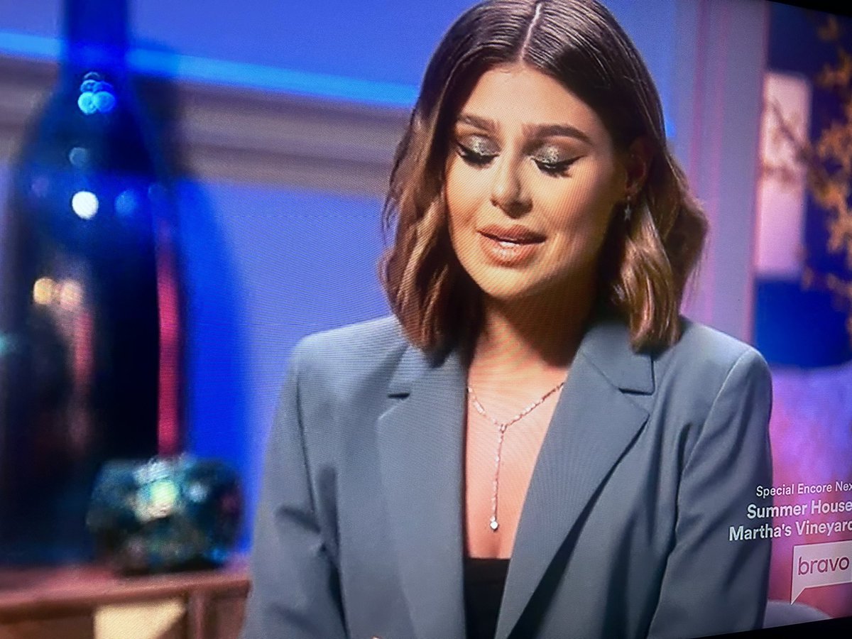 mskatbee's tweet photo. In the one on one interview with #AndyCohen, #Rachel couldn’t be more obviously lying. The closed eyes while talking when giving the “timeline” was blatant #coached https://t.co/dWgw3sXs0M