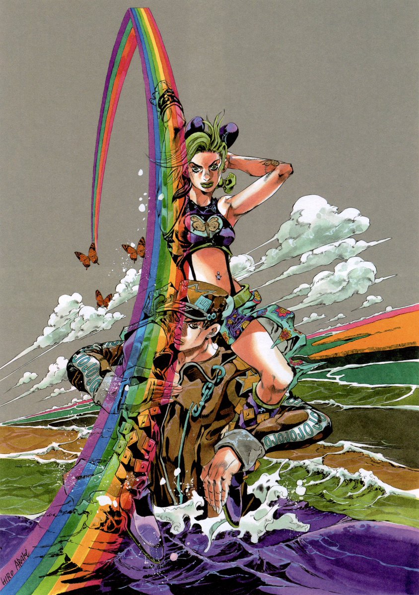 Happy Pride month. 

Here's Jotaro supporting his bisexual daughter.