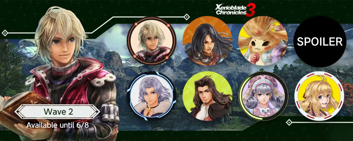 Xenoblade Chronicles 3 Nintendo Switch Online Icons Now Available — Wave 5  - Noisy Pixel