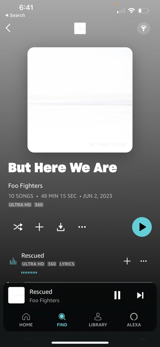 If you weren't able to join us this morning, #AskAlexa to play “But Here We Are” on @amazonmusic 45 minutes before sunrise for your own experience.