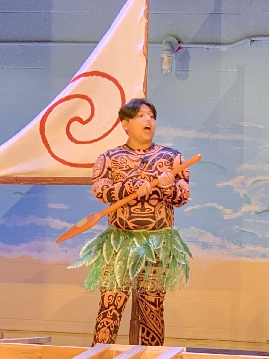 bradperm's tweet image. Moana Jr. at Pikesville Middle School this evening. Bravo !#pythonpride