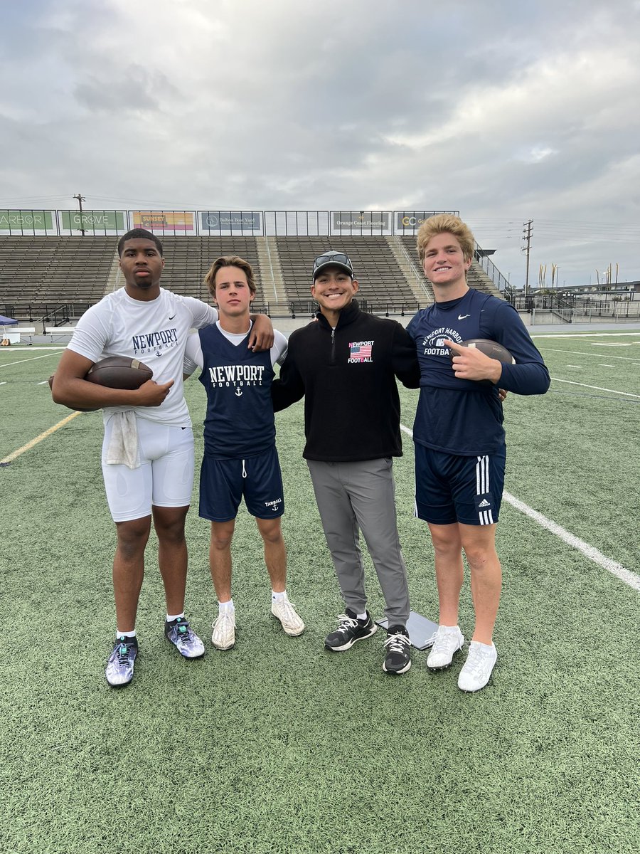 Big Spring from these guys. Summer football can’t come soon enough. Go Sailors! @Jadenoneal_26 @bodestefano12 @jake_meer4 #LockIn @NHTarsFootball