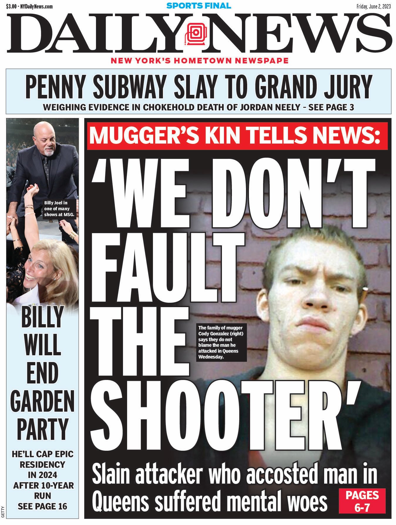 New York Daily News On Twitter We Don T Fault The Shooter Mugger S Kin Tells News Slain