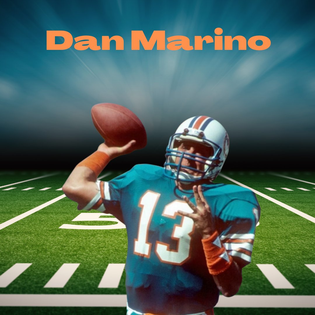 Who else is lucky enough to have seen Dan Marino play for the Miami Dolphins during the 1984 season? Give me a #FinsUp if so!