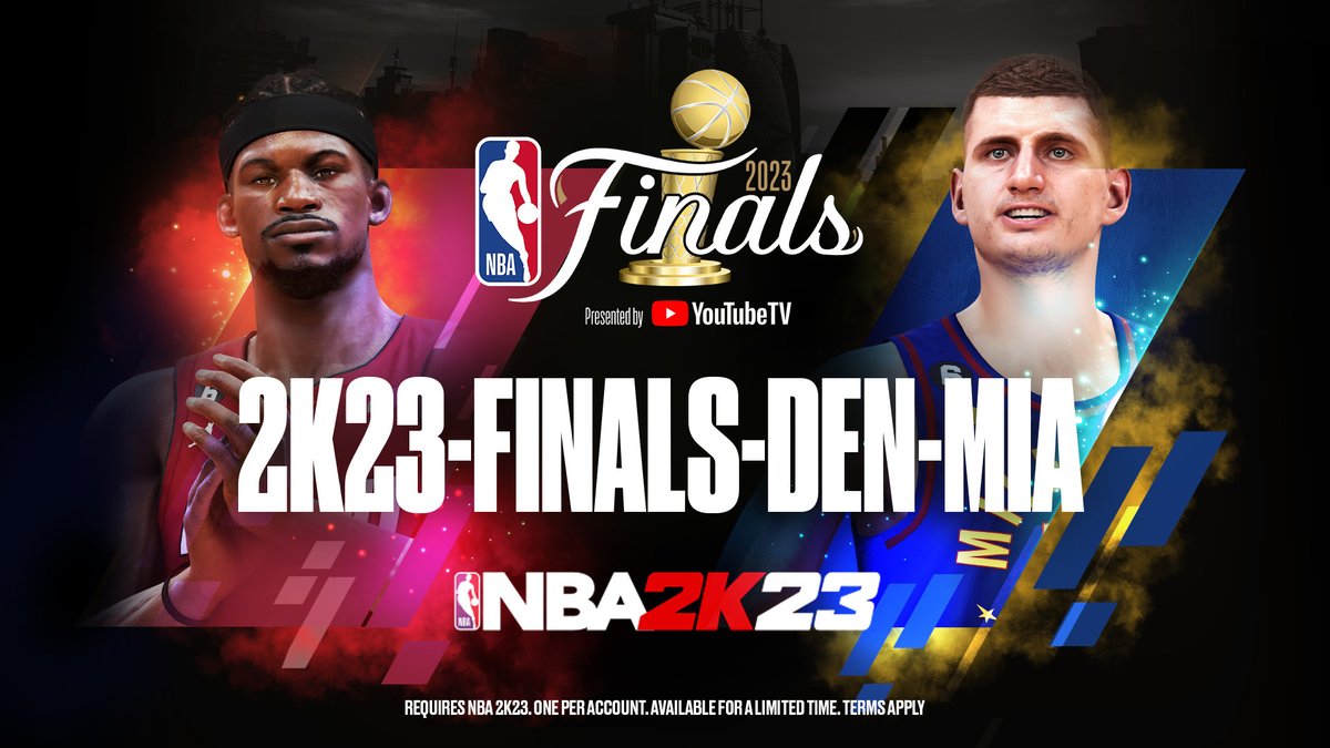 ICYMI #NBAFinals Locker Code 

Use this code for:

🔹 @NBA2K_MyTEAM Option Pack that guarantees a Playoff Evo to Dark Matter player

🔹 Nuggets and Heat apparel items