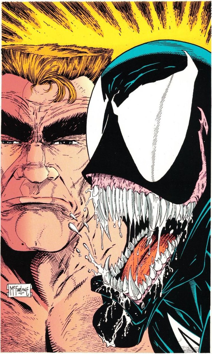 Eddie Brock is Venom by Todd McFarlane!