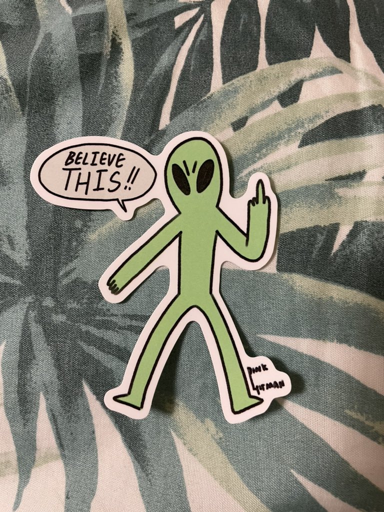 pink_hitman's tweet image. New stickers! “Believe this” series.
#customsticker #GSJJ reached out to me to let me review their products! Unboxing video soon along with some stress tests!