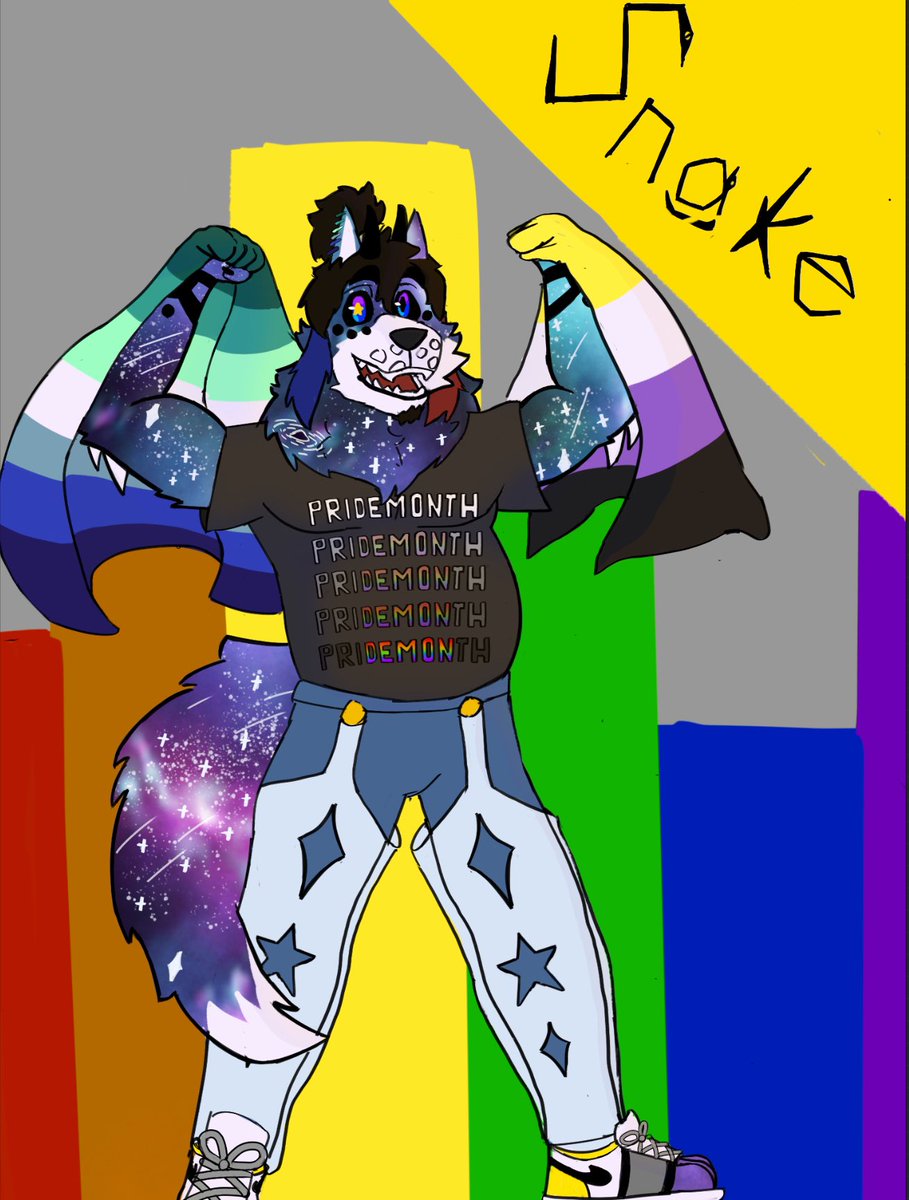 Mrsnake222's tweet photo. Space demon celebrating the El g btq community!

HAPPY PRIDE MONTH https://t.co/lxvUZeOWX6