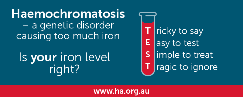 HaemAus's tweet photo. Haemochromatosis - a common genetic disorder causing the body to absorb too much iron from the diet. Excess iron is stored in the organs like the liver, heart, pancreas & joints. Over time this build-up of iron can be very harmful. https://t.co/c5YgQll72O #WHW2023 #beatoverload https://t.co/W0vx0XFyVe