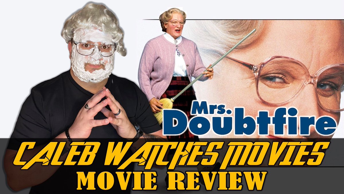 Just watched #MrsDoubtfire and my childhood nostalgia was reignited! Robin Williams' iconic performance is timeless. Laughed and cried all at once. 10/10 would recommend! #RobinWilliams #classicmovie #familyfriendly #nostalgia #calebwatchesmovies youtu.be/-0ZTVpgMVTk