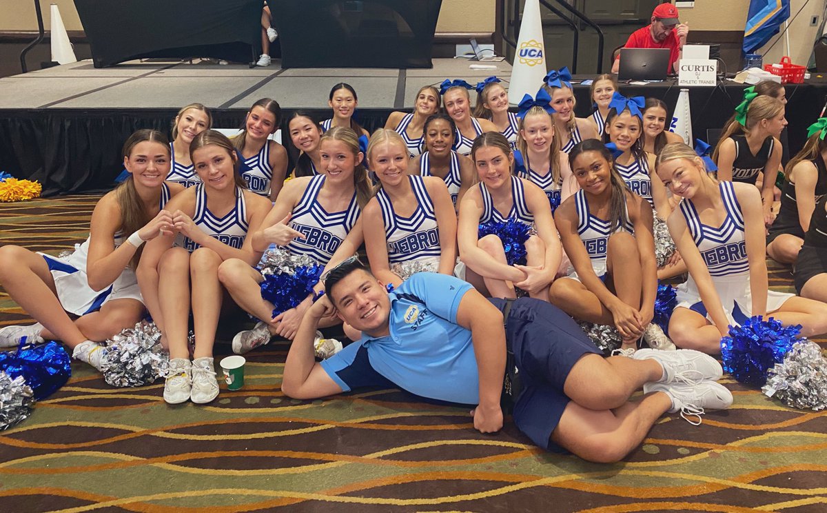 Hebron Cheer took away some awards for our last day of UCA cheer camp! Varsity-1st in camp dance, 2nd in cheer, and 2nd overall in gameday. JV-1st in cheer, and Freshmen received superior team award! We are proud of all the work these athletes put in this past week! 🖤🤍💙