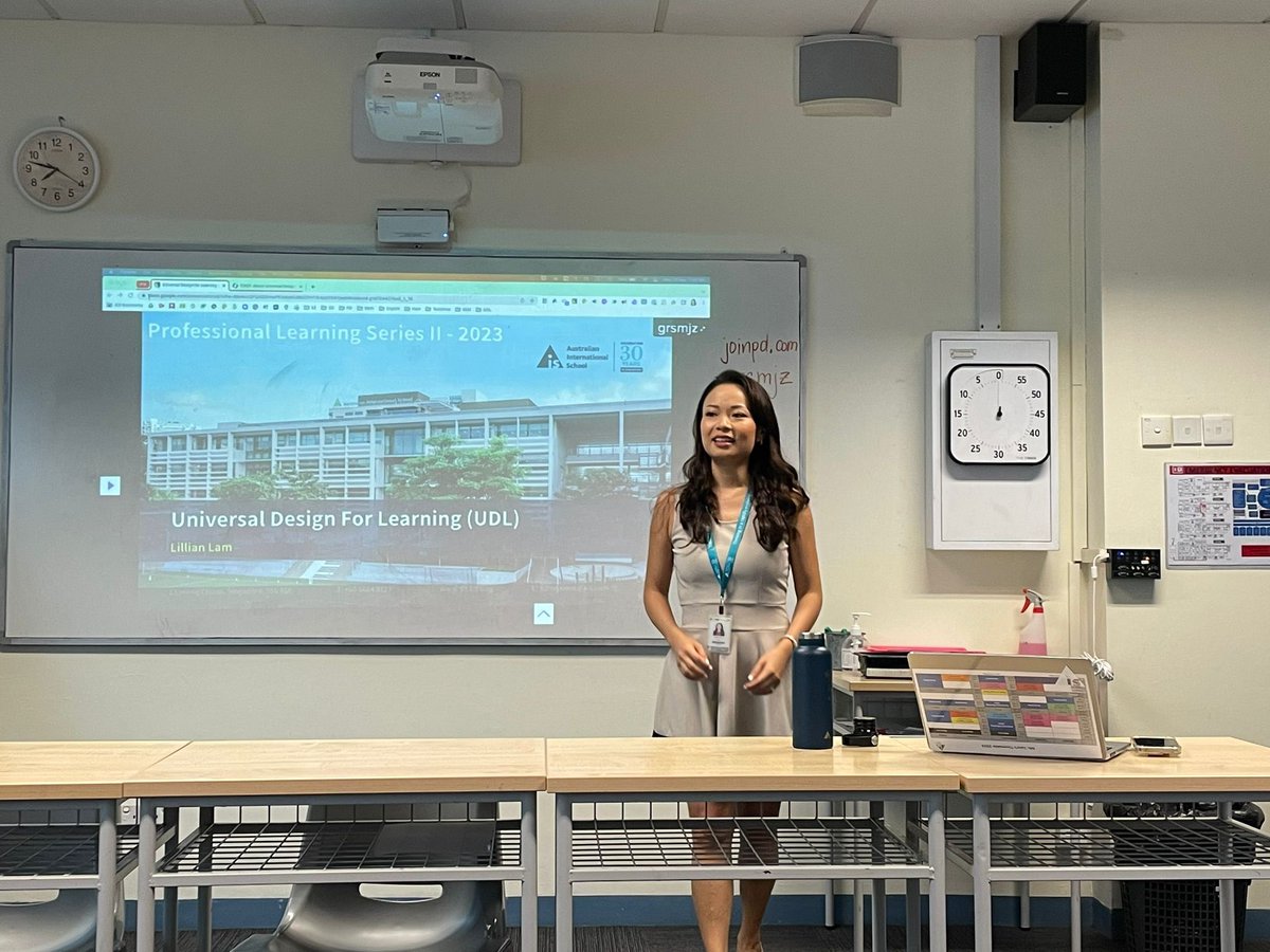 MsLamTeaches's tweet image. Glad I got to present to my fellow colleagues about #universaldesignforlearning. There's so much more we can be doing to lower barriers and to increase accessibility! I love helping teachers revamp their lessons!
@cast_udl #udl #inclusion #pd #weareais #cognitaway