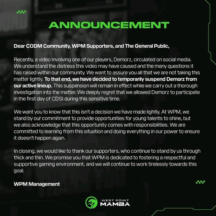 Call of Duty® – A Commitment to Our Community