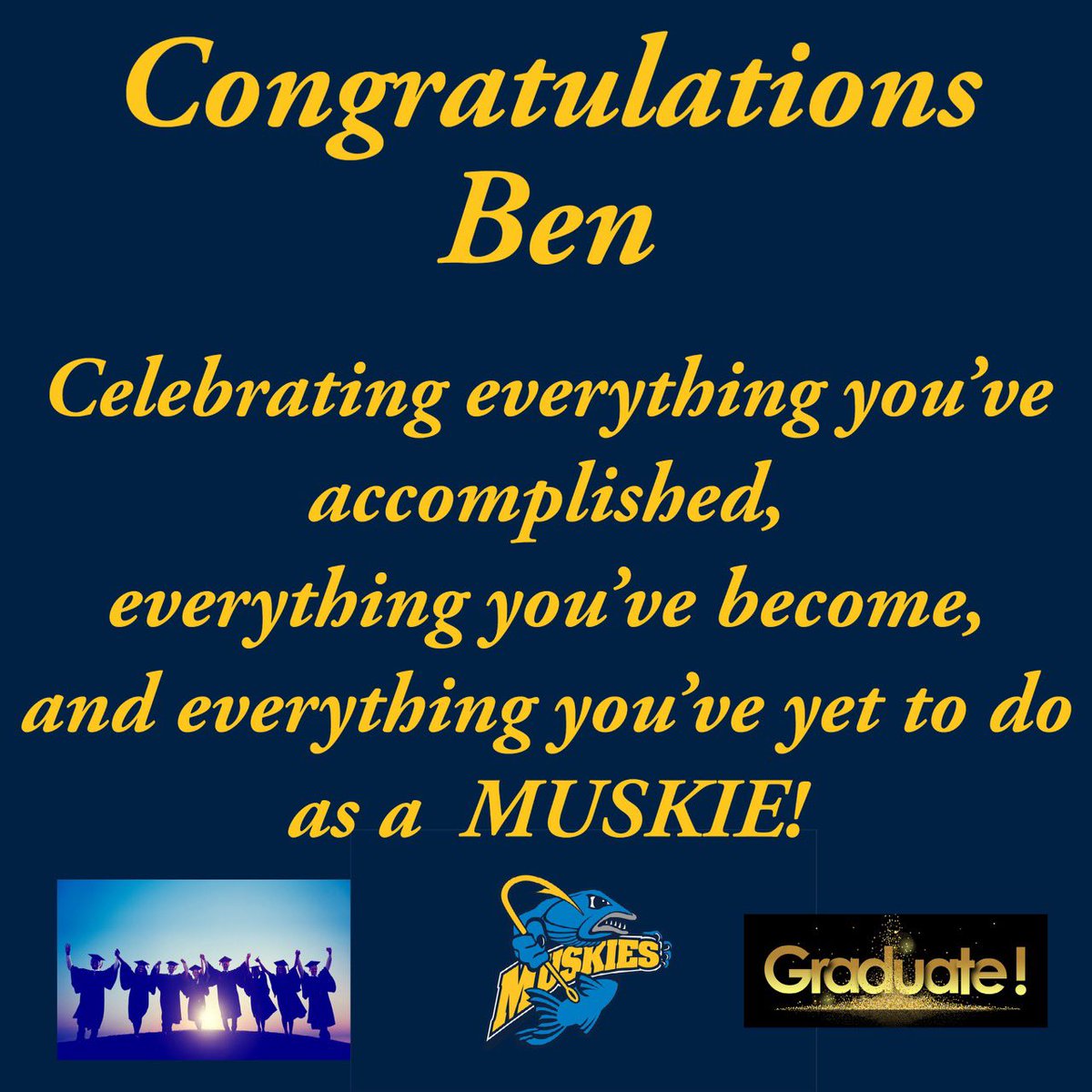 Bengarcia04's tweet photo. Finally graduated!! Thank you to @FrithRobert @apjacobs @cculbsooner  and @sjhhsfootball for helping me get through these 4 years. Can’t wait to continue to show the world what you taught me!!
@CoachLehto @LUCoachFeest @LUMuskieFB https://t.co/DdNSDgBG6C