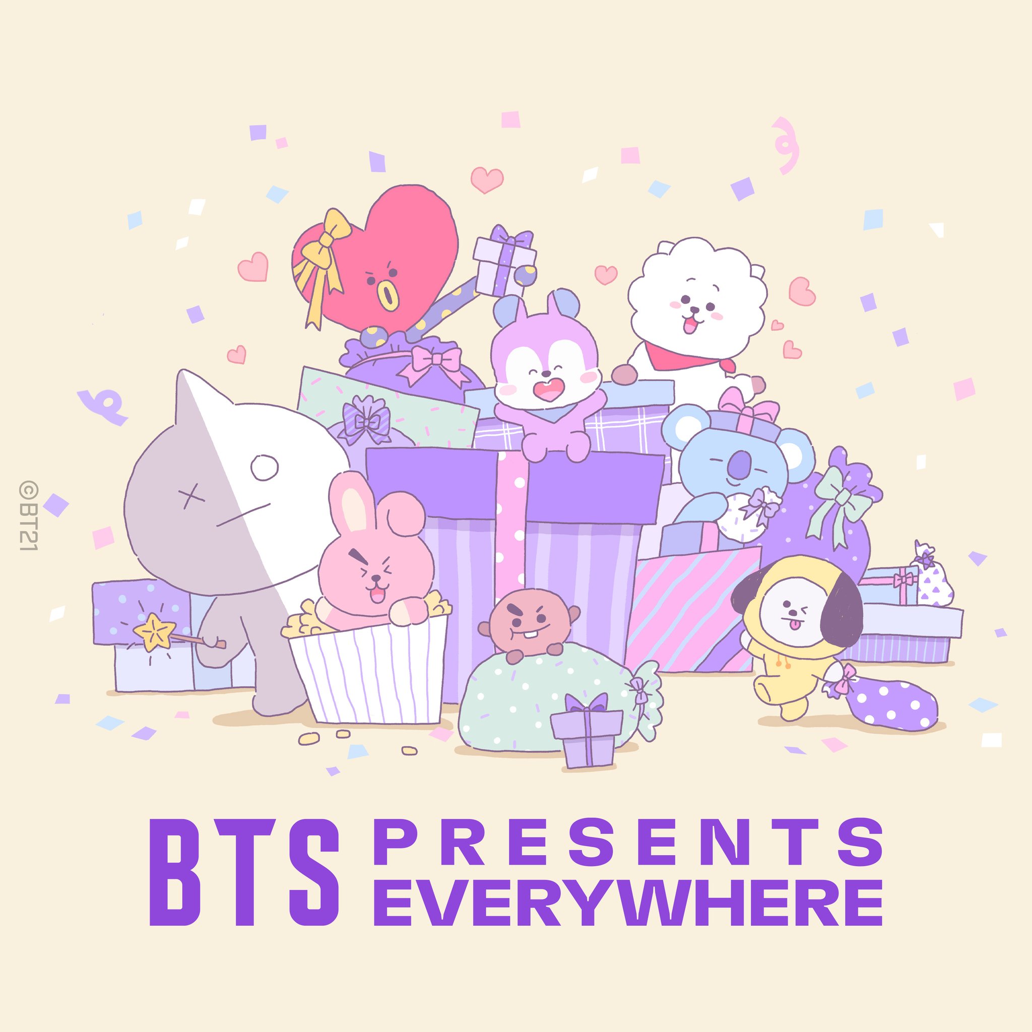 BTS 1周年　ポスター BTS (방탄소년단) - BTS 1st Anniversary commemorative photo