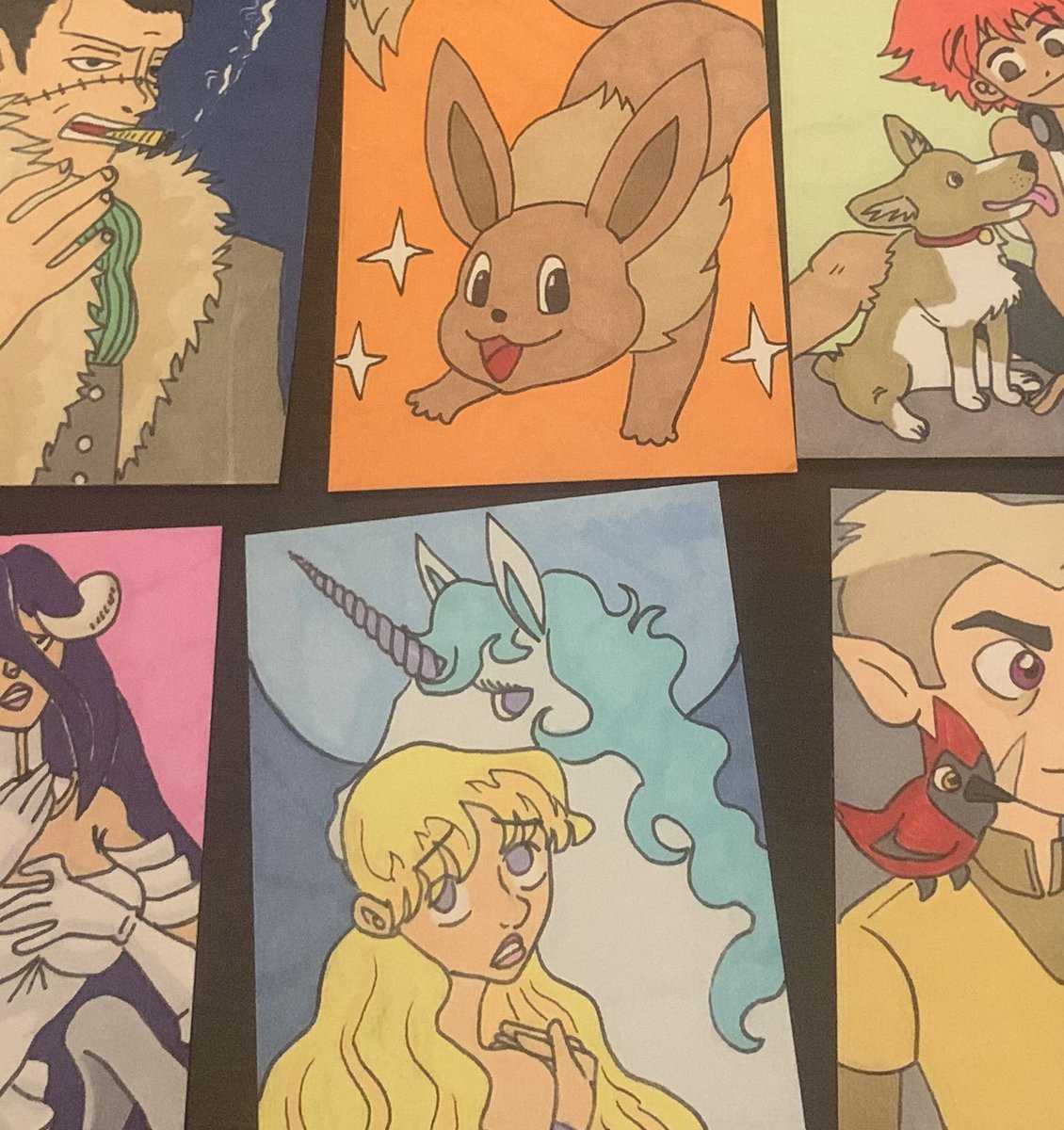 Here’s a preview of some of the sketchcards available this weekend at #PhoenixFanFusion2023 ! I’m in the first (or last) row at D105 ~
