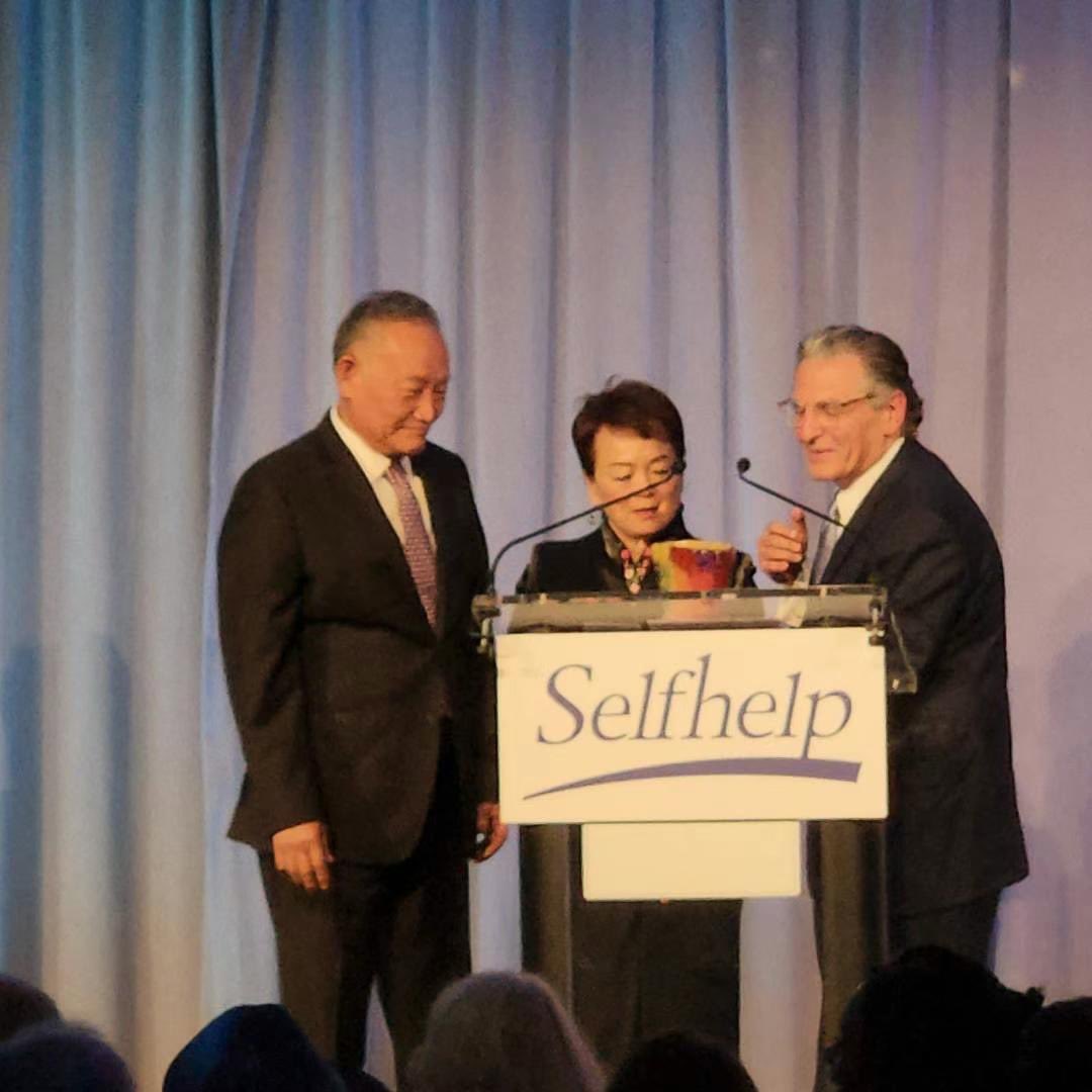 Thank you again @SelfhelpNY for organizing another year’s Gala . selfhelp ‘s vision and mission of helping hundreds thousands people , seniors and building affordable housing for needed communities are vital . Congratulations to Tai and all the honorees!