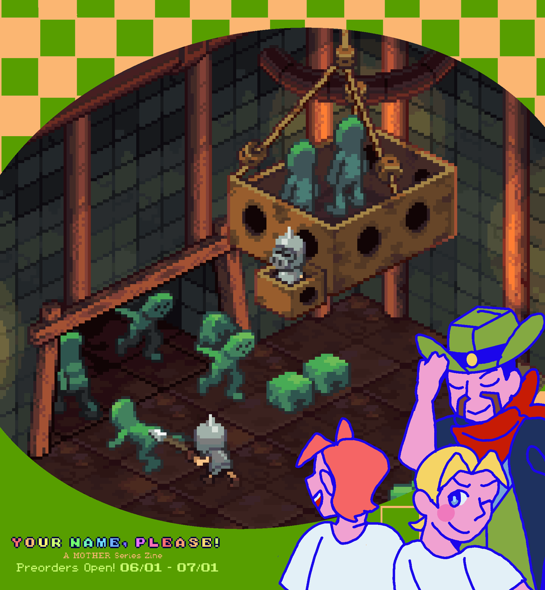 Pk_Kurri's tweet photo. Hi hi hi,
I'm honored to say I was a contributor on @motherzine
Preorder it will ya!
#EarthBound #MOTHER2 #MOTHER #MOTHER3 #EB64 https://t.co/sic9EXz8tk