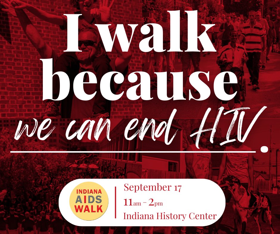 It's never too early to start raising money and creating your team for the Indiana AIDS Walk!

 Start raising money today 👉 indianaaidswalk.org

#HIV #endHIV #AIDSwalk #fundraiser #nonprofit #IndianaAIDSWalk