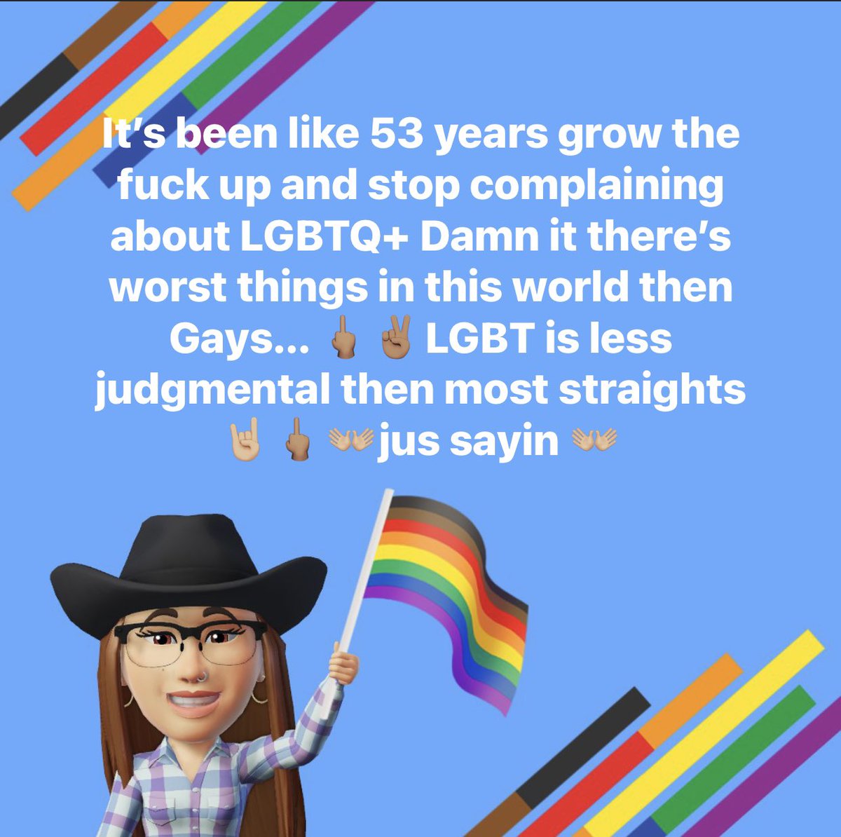 Stardazee13's tweet photo. #Pride #growup #lgbtq https://t.co/ntZ2SNGc1q