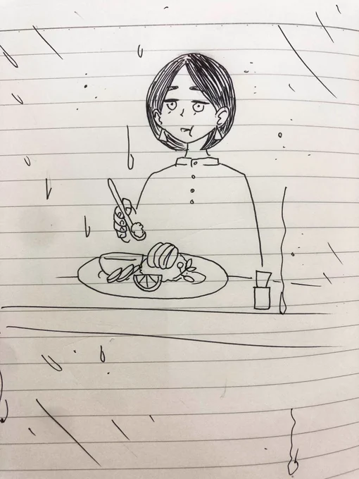 昨年の断水の時も 雨が降ってる最初の夜は「映画の過剰な演出みたいだ〜」とか思いながら呑気にタイ料理食べてた