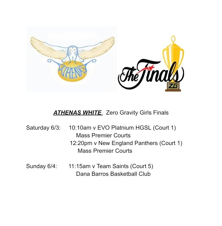 Heading down to Boston for the ZG Finals!! 

Looking forward to having all 3 teams playing this weekend, a first for our program

Can't wait to hit the floor!!

#Sisterhood