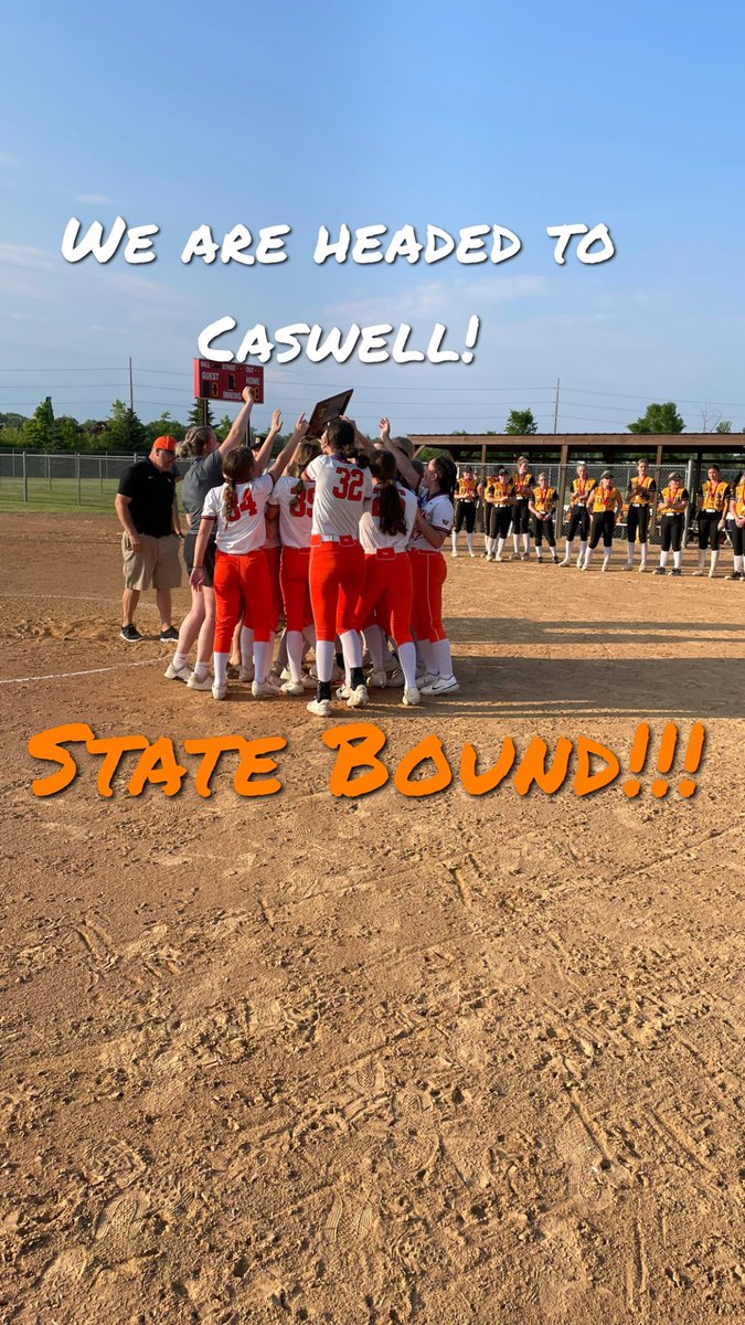 WinhawkSB's tweet image. Winhawks win the Section 1 AAA Championship and are headed to the State Tournament in Mankato, MN - WP- Ava Hamsund- 5 hits, 8K’s, 1bb, hitting- 1r, 2bb; Makayla Steffes- 1-4,r, Grand slam HR, 4rbi; Macy McNally- 2-4,r,SB; Olivia Poulin- 2-4,2-2b, SB,rbi; Kenzi Simmons- 1-4,r,SB