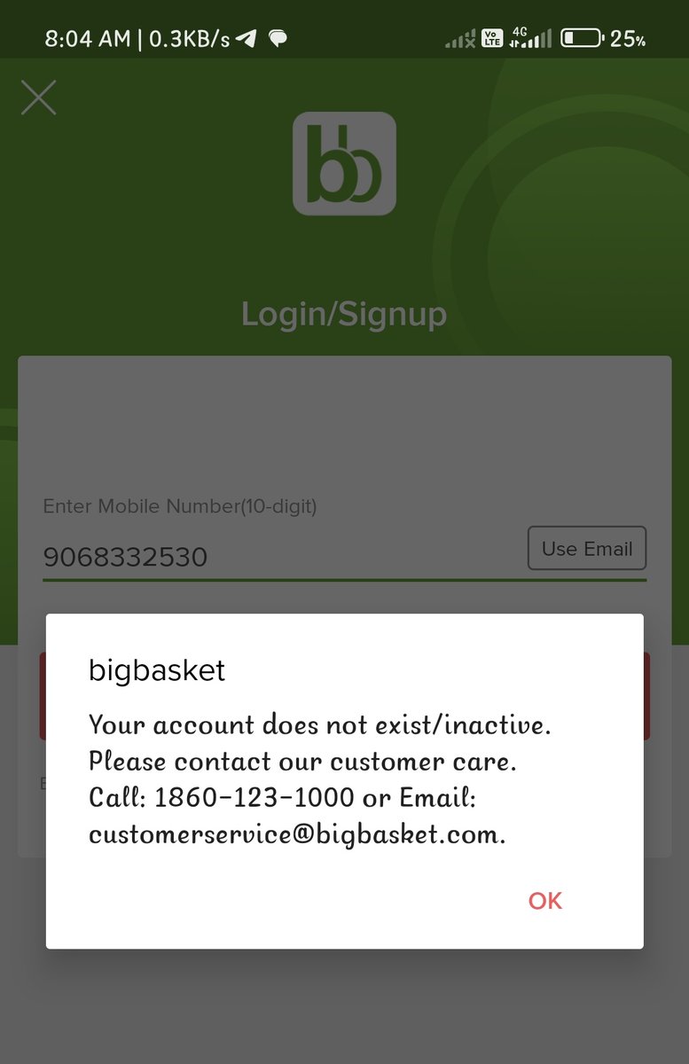 hariom_ff's tweet image. My account got banned after I placed the order.
and i didn't get my money back
This is some bad term and condition of @bigbasket_com
Registered mobile number 9068332530
Email- bigbasket07@hi2.in
@RNTata2000 
@TataCompanies 
#bad_service #TATA
