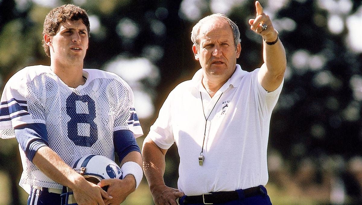 'What LaVell Edwards understood as well as any coach at the time was the importance of spacing in the passing game. His system was never about the plays, it was about the principles of spacing and the stress it caused for the defense.' -The Ultimate Guide to Empty