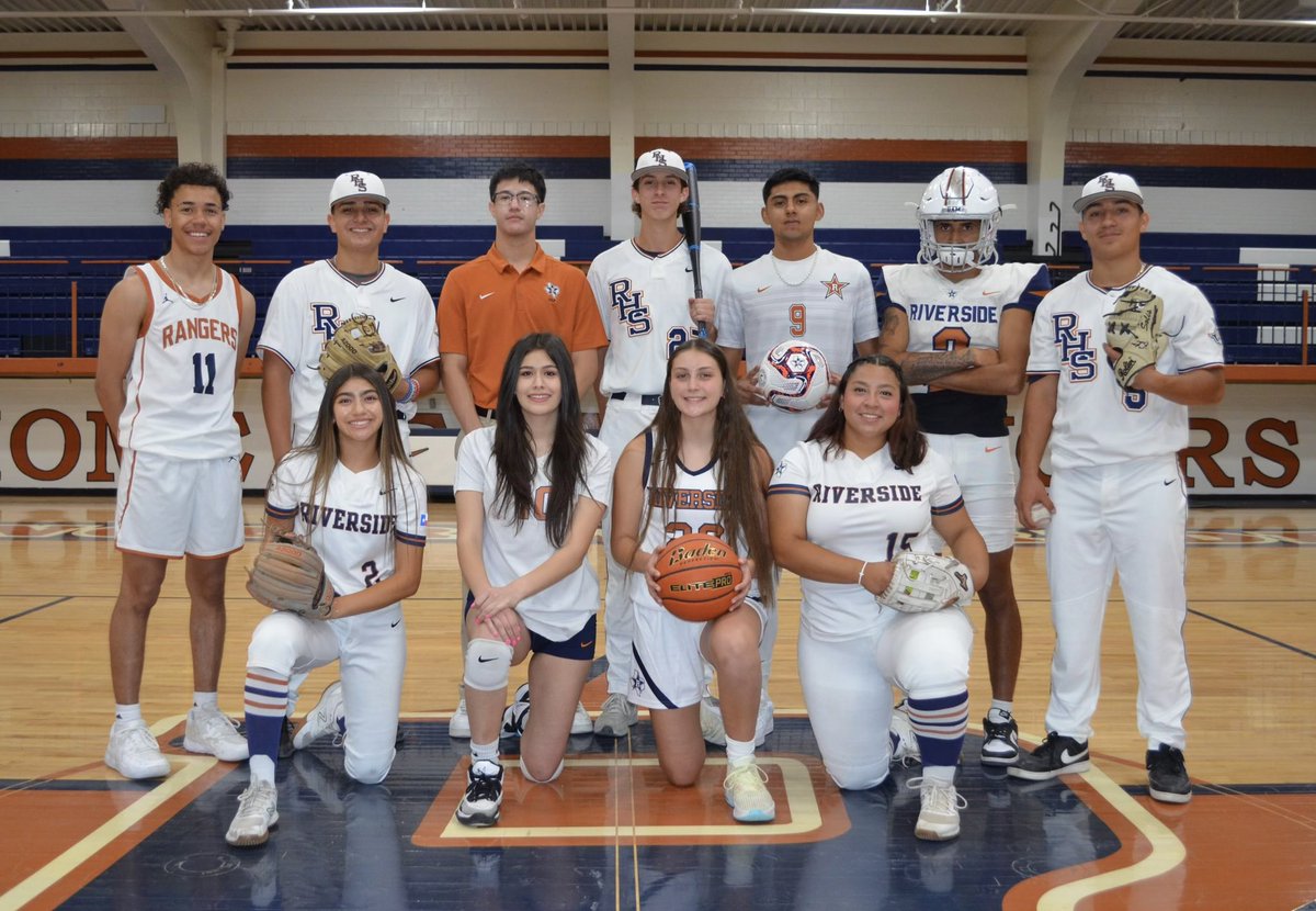 Congratulations to these Ranger student athletes, who went above and beyond this year and made their community proud! 💯🏆 🎉🧡💙 #riverside4ever
