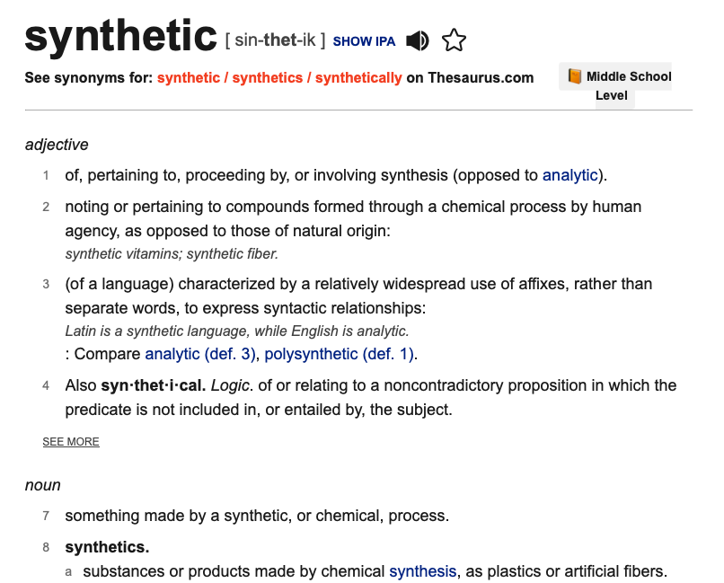 #ArtificialIntelligence #SyntheticIntelligence